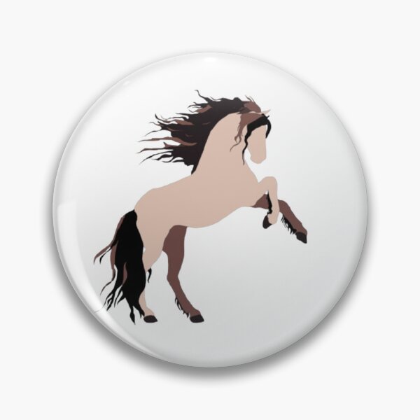 Item preview, Wild Horse Vector- white designed and sold by doodlearts7.