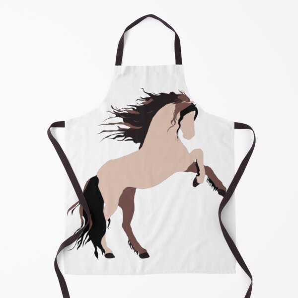 Item preview, Wild Horse Vector- white designed and sold by doodlearts7.