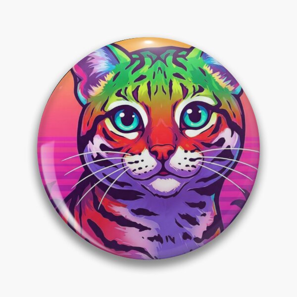 Item preview, Synthwave Cat designed and sold by Tw1nsAIArt.