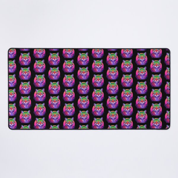 Item preview, Synthwave Cat designed and sold by Tw1nsAIArt.