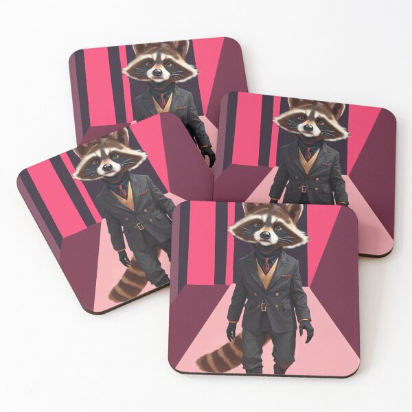 Item preview, Fashionable Raccoon on the Runway designed and sold by Felia001.