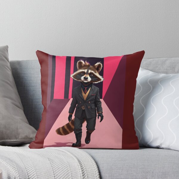 Item preview, Fashionable Raccoon on the Runway designed and sold by Felia001.