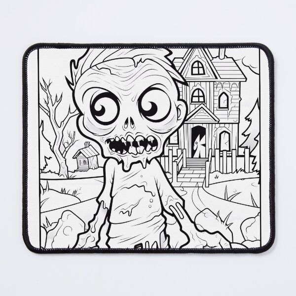 Item preview, Halloween #16 Coloring Page Pattern designed and sold by DavidColoring.