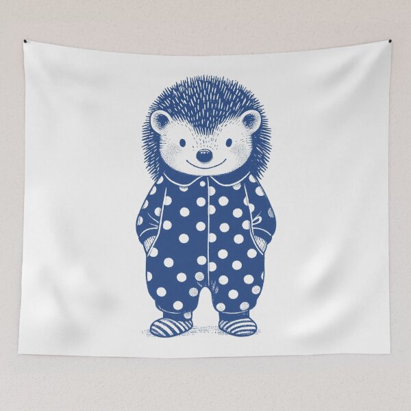 Item preview, Happy Polka Dot Hedgehog designed and sold by zzz888.