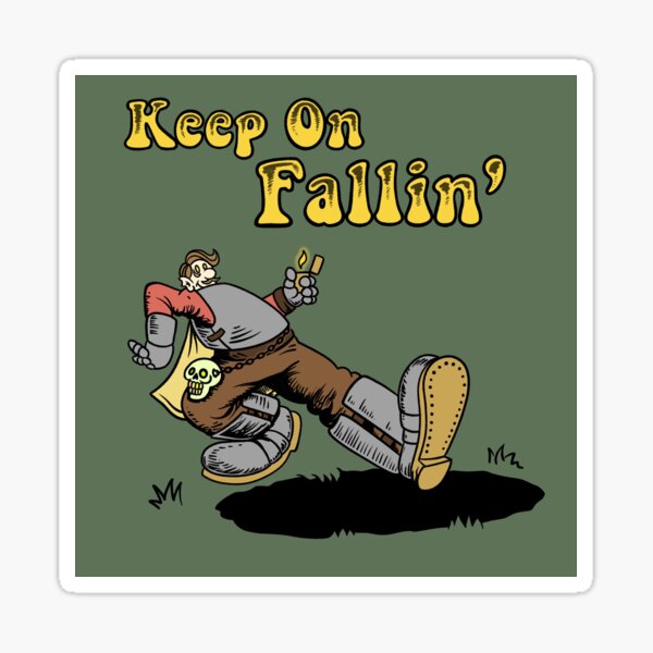 Item preview, Keep On Fallin’ designed and sold by Rotten Little Flea.