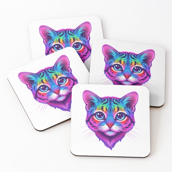 Item preview, Synthwave Cat designed and sold by Tw1nsAIArt.