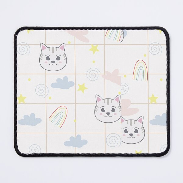 Item preview, Cat Head Seamless Cute Vector Cloud Vector designed and sold by vintageretrostyleshop.