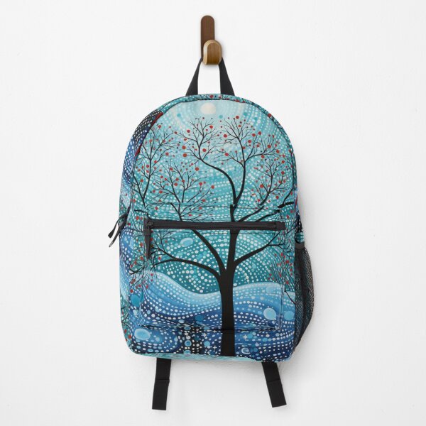 Item preview, Aboriginal Inspired Dot Art - Winter Bloom designed and sold by GrinGalore.
