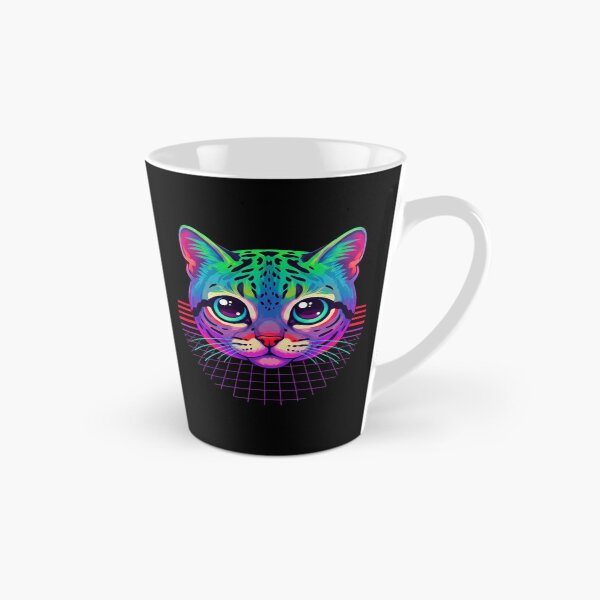 Item preview, Synthwave Cat designed and sold by Tw1nsAIArt.