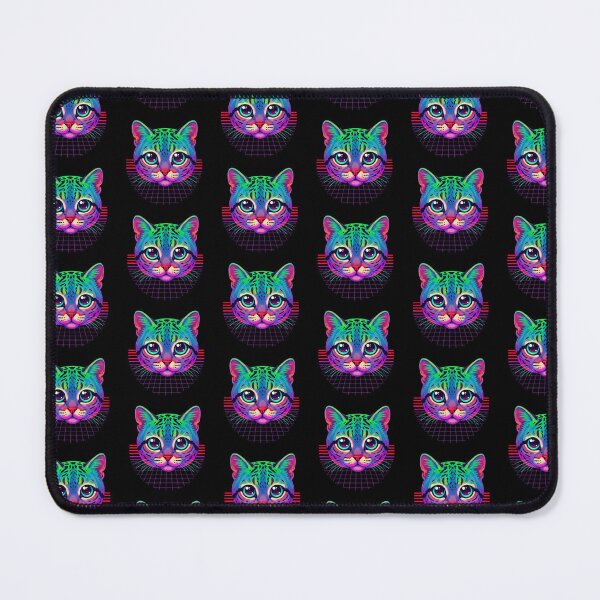 Item preview, Synthwave Cat designed and sold by Tw1nsAIArt.
