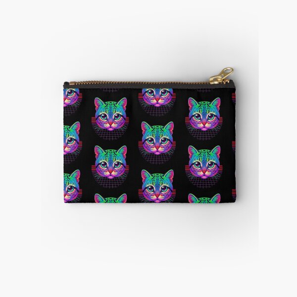 Item preview, Synthwave Cat designed and sold by Tw1nsAIArt.