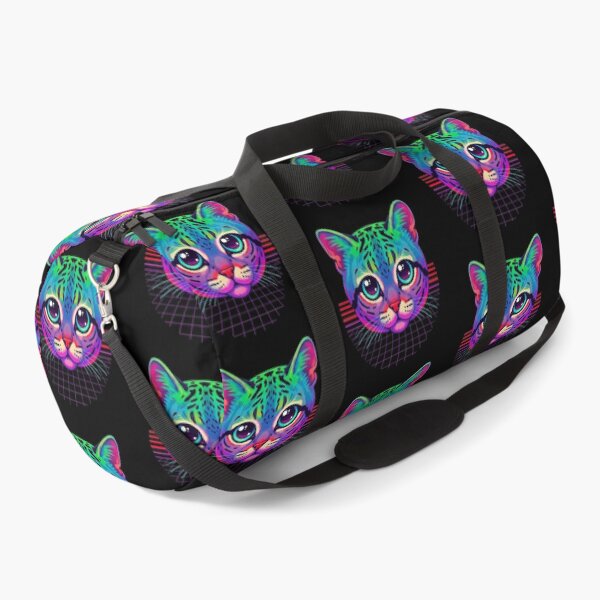 Item preview, Synthwave Cat designed and sold by Tw1nsAIArt.