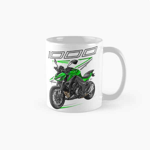 Item preview, Kawasaki Z1000 2015 (Golden Blazed Green & Metallic Spark Black) for Motorcycle Riders designed and sold by MotoApparelHub.