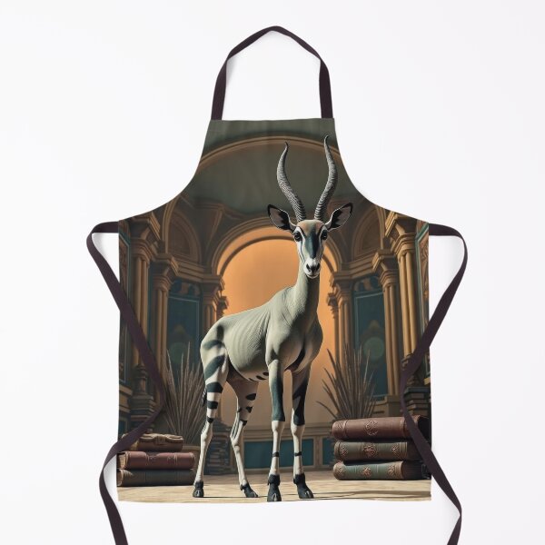 Item preview, Antelope in the Library designed and sold by HabitableMoons.