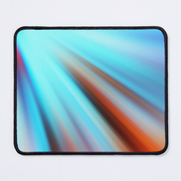 Item preview, Cool Blue and Orange Light Rays - Abstract Energy Art designed and sold by Patternair.