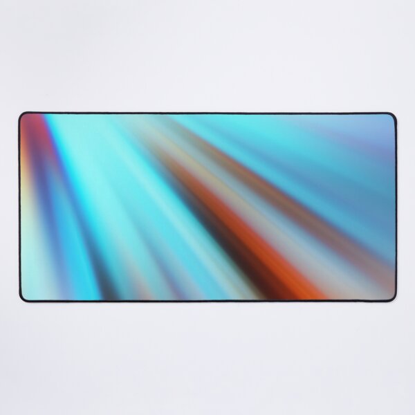 Item preview, Cool Blue and Orange Light Rays - Abstract Energy Art designed and sold by Patternair.