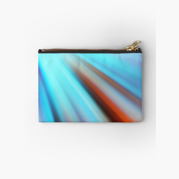 Item preview, Cool Blue and Orange Light Rays - Abstract Energy Art designed and sold by Patternair.