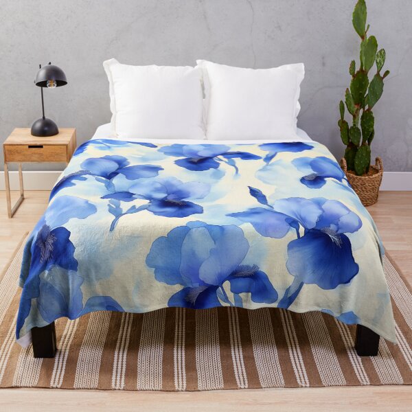 Item preview, Blue Irises designed and sold by Ramona-Gliga.