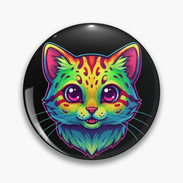 Item preview, Synthwave Cat designed and sold by Tw1nsAIArt.