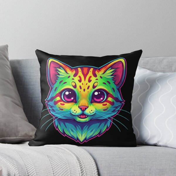 Item preview, Synthwave Cat designed and sold by Tw1nsAIArt.