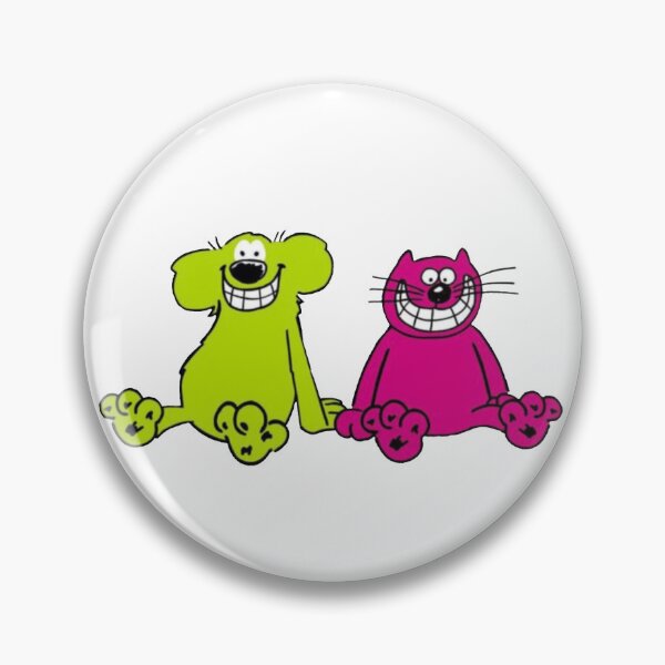 Item preview, Roobarb and Custard Cartoon Dog and Cat designed and sold by davedonut.