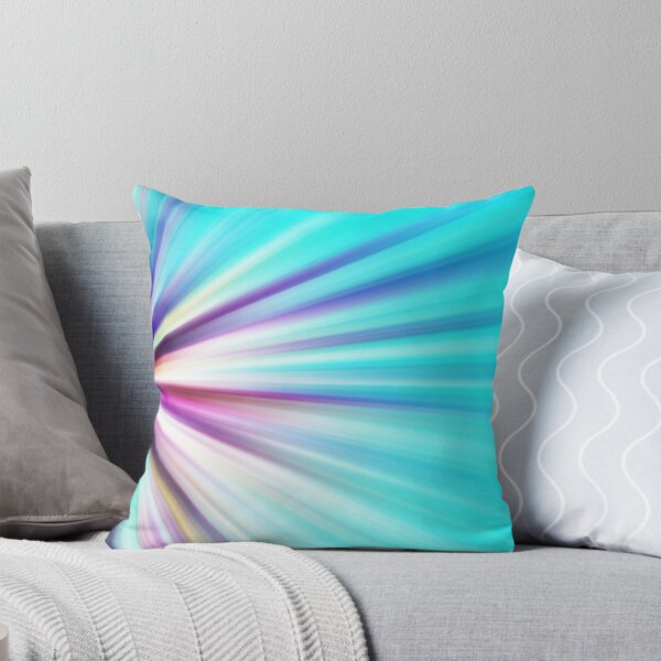 Item preview, Cool Aqua Starburst - Minimalist Abstract Light Design designed and sold by Patternair.