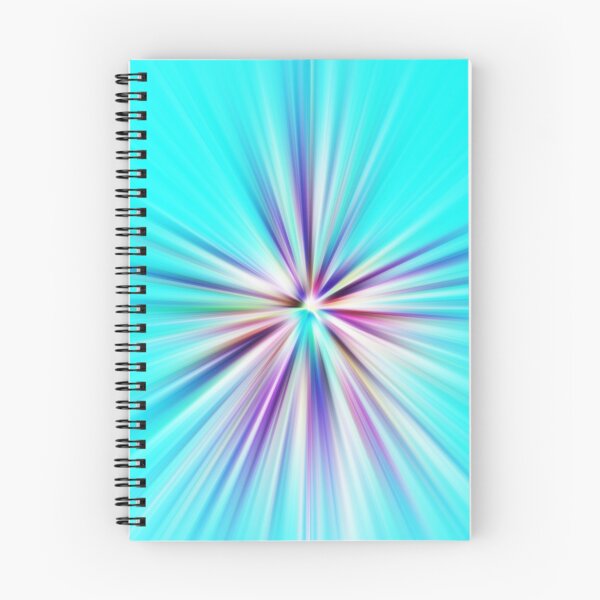 Item preview, Cool Aqua Starburst - Minimalist Abstract Light Design designed and sold by Patternair.