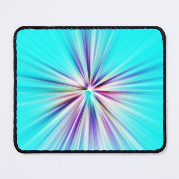 Item preview, Cool Aqua Starburst - Minimalist Abstract Light Design designed and sold by Patternair.