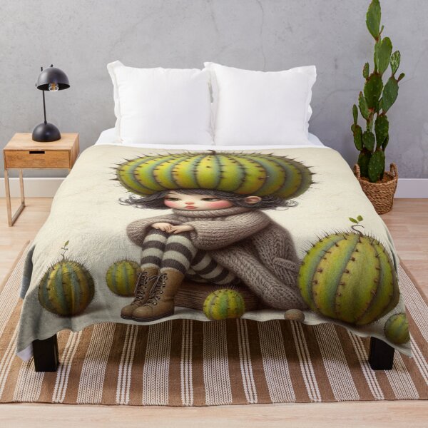 Item preview, Horned Melon Girl designed and sold by Beyondnote-Art.