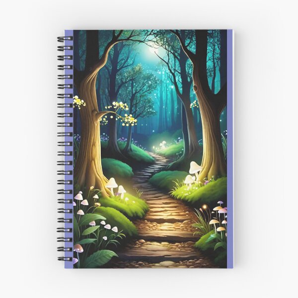 Item preview, Mushroom Forest at Night designed and sold by In-Spirit24.