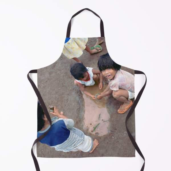 Item preview, Children Playing in Puddles, Philippines designed and sold by JonDelorme.