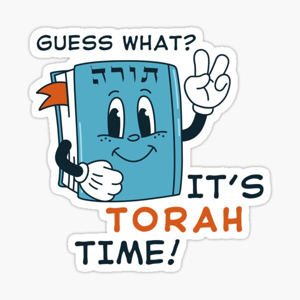 Item preview, Funny Jewish It's Torah Time Gift for Rabbi Jewish Teacher designed and sold by JMMJudaica.