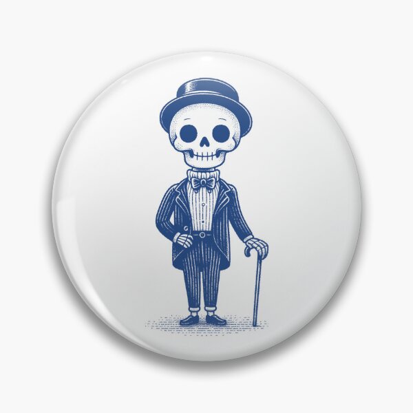 Item preview, Vintage Dapper Skeleton designed and sold by zzz888.