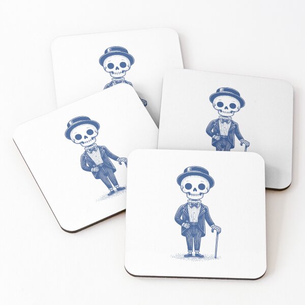 Item preview, Vintage Dapper Skeleton designed and sold by zzz888.