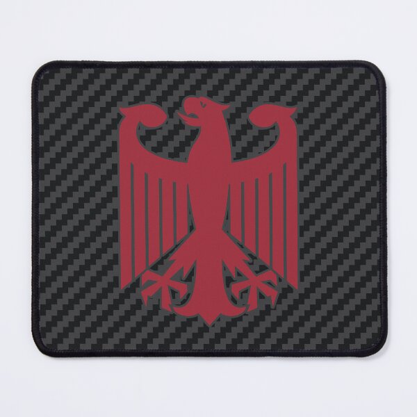 Item preview, German Eagle Emblem | Carbon Background | Colored Red designed and sold by Oliveirallan.