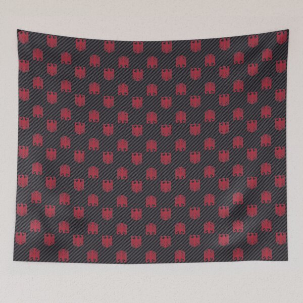 Item preview, German Eagle Emblem | Carbon Background | Colored Red designed and sold by Oliveirallan.
