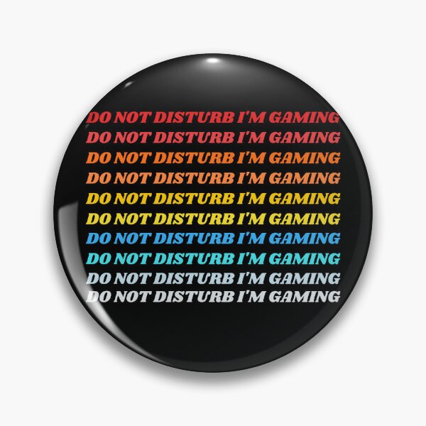 Item preview, Rainbow Gaming Zone Do Not Disturb designed and sold by Zakrytos ★★★★★.