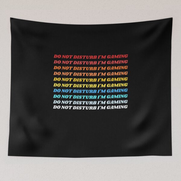 Item preview, Rainbow Gaming Zone Do Not Disturb designed and sold by Zakrytos ★★★★★.