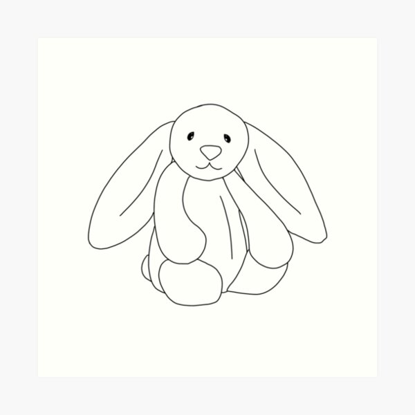 Item preview, Simple Bunny designed and sold by Jmarieedesigns.