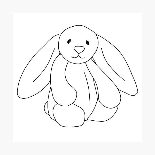 Item preview, Simple Bunny designed and sold by Jmarieedesigns.