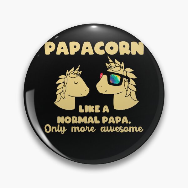 Item preview, Men Papacorn Unicorn Dad Papa And Baby Fathers Day Gift T-Shirt designed and sold by StreetArtPro.