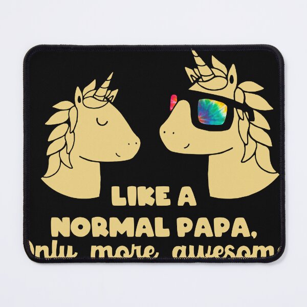 Item preview, Men Papacorn Unicorn Dad Papa And Baby Fathers Day Gift T-Shirt designed and sold by StreetArtPro.