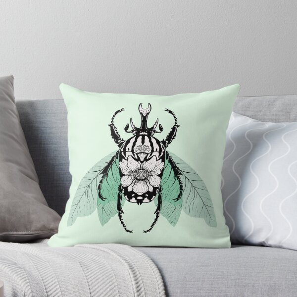 Item preview, Green spring flower beetle designed and sold by Luckagrafika.