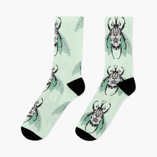 Item preview, Green spring flower beetle designed and sold by Luckagrafika.