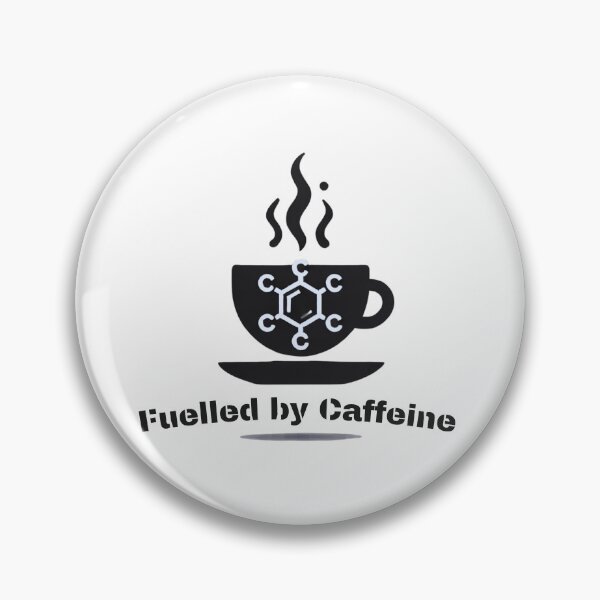 Item preview, Fuelled by Caffeine – Coffee & Chemistry Design designed and sold by Eurem Art.