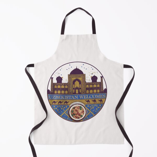 Item preview, Uzbekistan Welcomes Flag Map Samarkand, Bukhara, Tashkent designed and sold by AnimalsDH305.