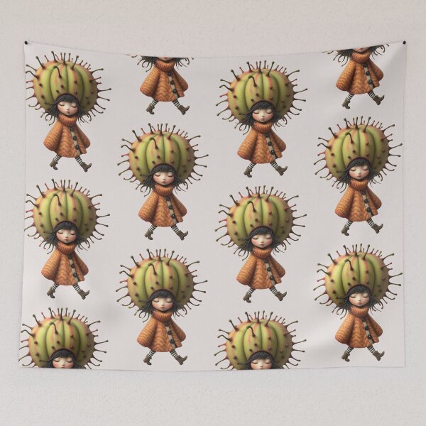 Item preview, Horned Melon Girl designed and sold by Beyondnote-Art.