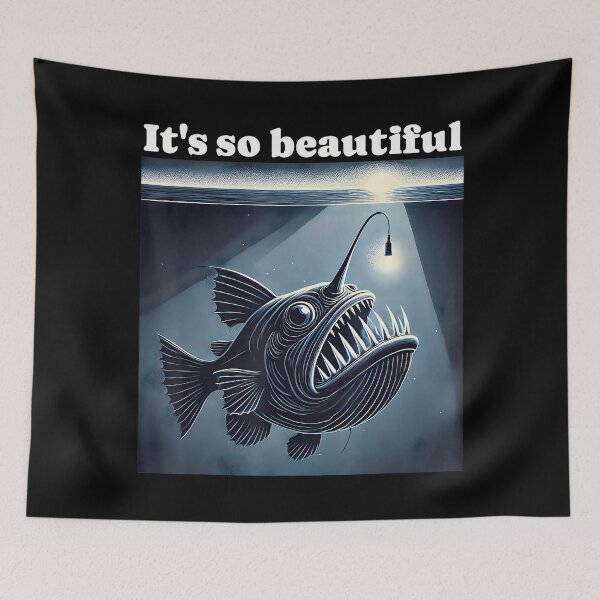 Item preview, Anglerfish Found The Light Angler Fish_858 designed and sold by FantasyFablesC.