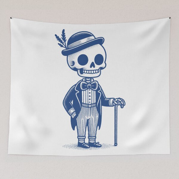 Item preview, Bones in Bowler designed and sold by zzz888.