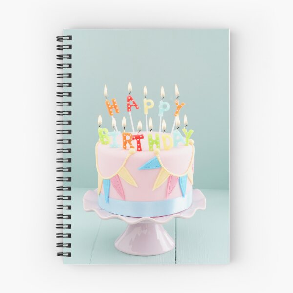 Item preview, Birthday Cake with Letter Candles designed and sold by Elisabeth Coelfen.